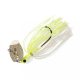 Sakura - CAJUN BLADED JIG 5/8OZ - 17,7G - JC2 (White & Chart) - Blade műcsali