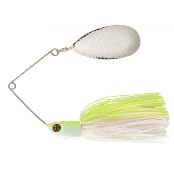 Sakura - ZUID SPINNERBAIT SI 1-1/4OZ - 35G - JC2 (White & Chart) - Spinnerbait