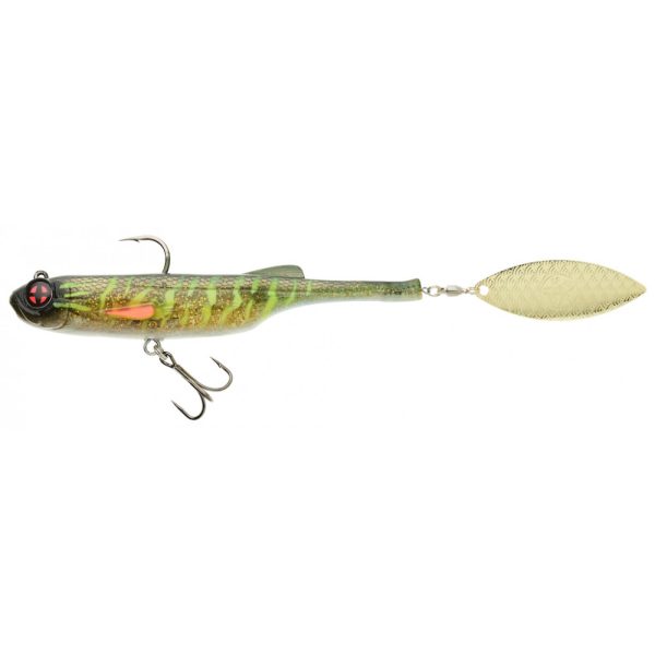 Sakura - SLASH BLADE 125 - 125MM / 38,5G - 099 (Pike) - Gumi műcsali - Körforgó farokkal