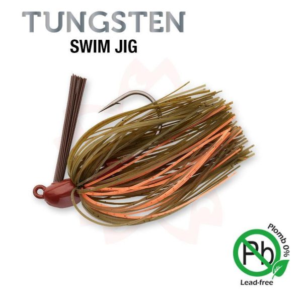 Sakura Tungsten Swim Jig 14gr BC Szoknyás Jig Fej - Bama Craw