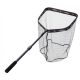 Sakura - Floating landing net SAKURA Rubber Mesh Special Float Tube - 55x50x65cm - Merítőnyél hálóval - Pergető merítő