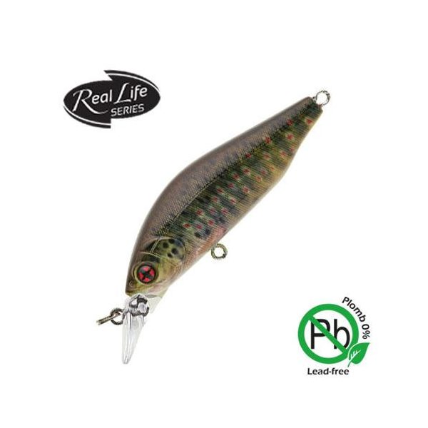 Sakura Phoxy Minnow MR 50S 5cm 4,9gr RL04  Wobbler - Real Life Fario Trout