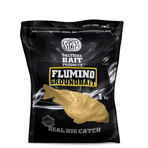 SBS Flumino Groundbait Natural, Halliszt mentes, Bojlis horgászat, 5kg - Csalizás, etetés|Etetőanyagok