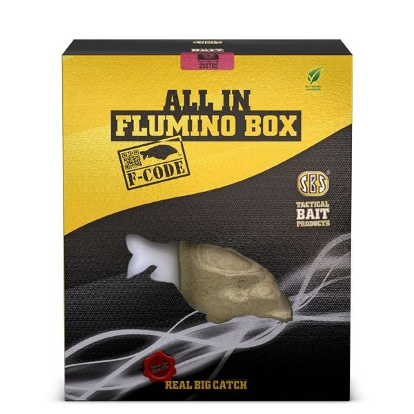 SBS All In Flumino Box F-Code Undercover Csalizó Szett 1kg+500ml