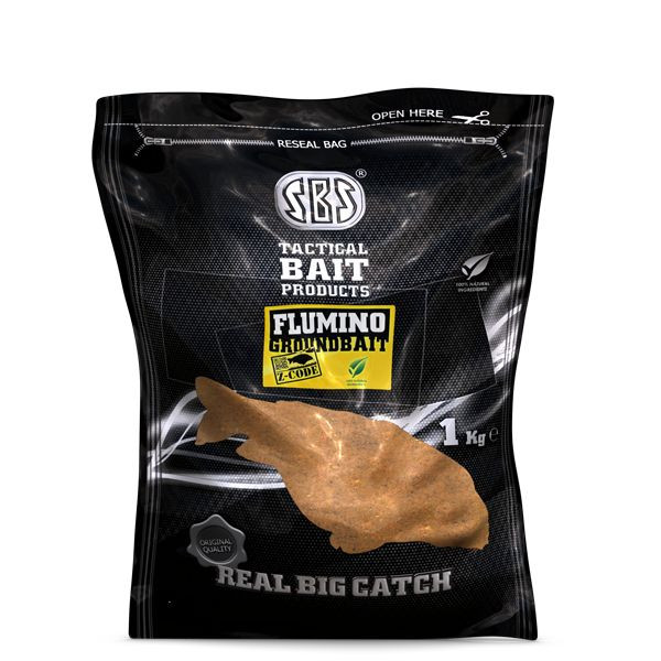 SBS Flumino Groundbait Z-Code Natur Etetőanyag 10kg