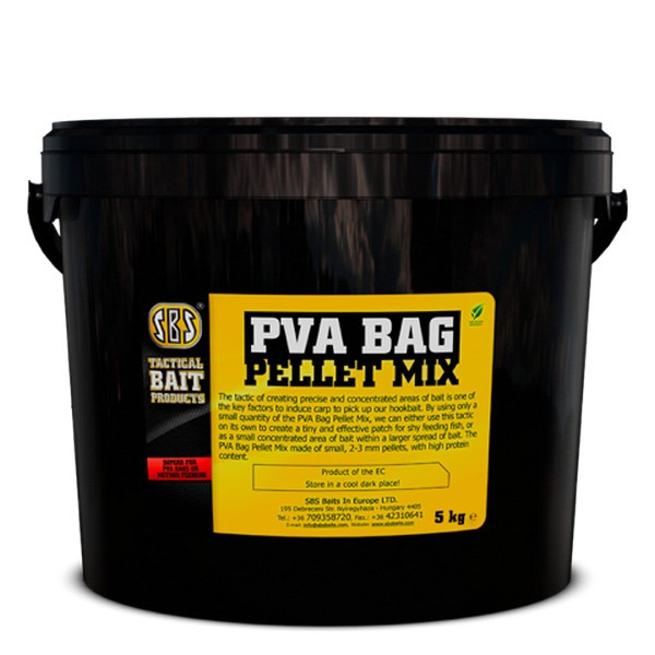 SBS PVA Bag Pellet Mix 1kg M1 Fűszeres