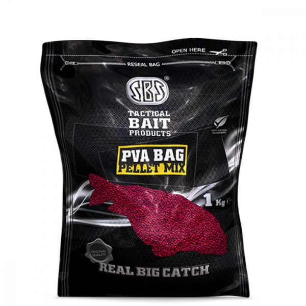 SBS PVA Bag Pellet Mix 1kg Fokhagyma