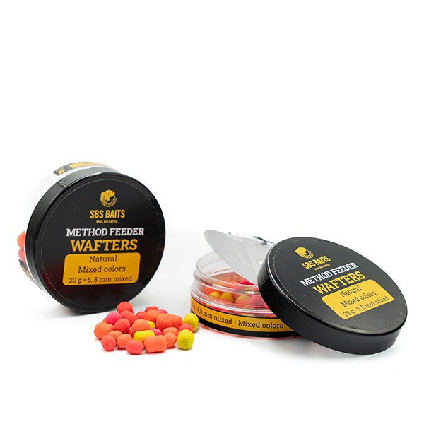 SBS Method Feeder Pineapple Red Color 6-8mm Wafters 20gr