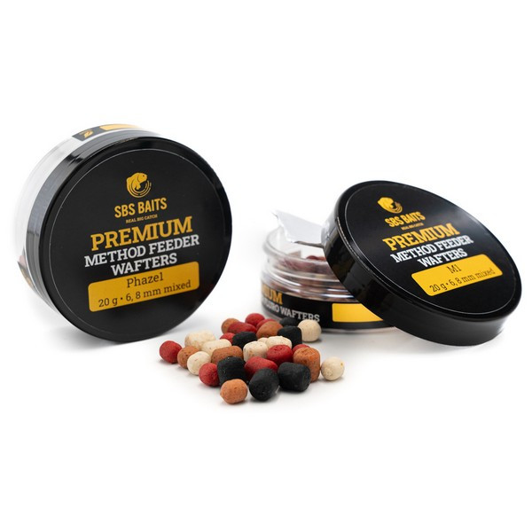 SBS Premium Method Feeder Wafters Phaze1 Vegyes Színű Wafters 20gr
