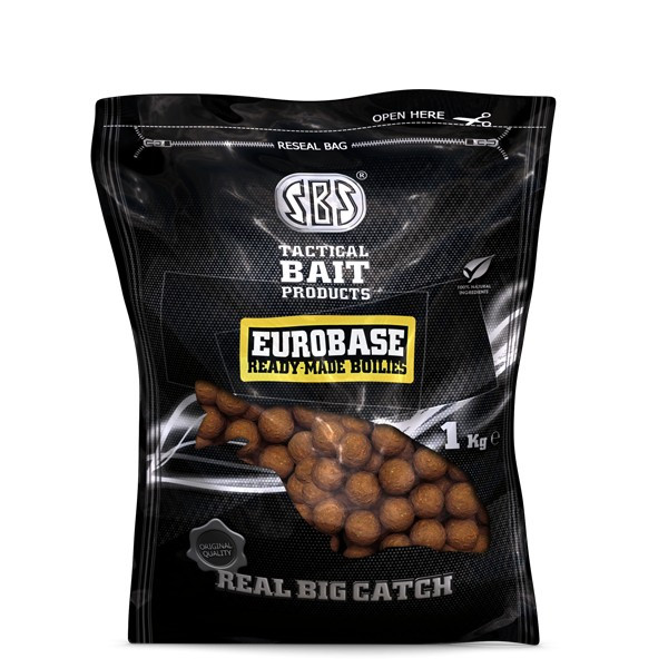 SBS Eurobase Ready-Made Boilies Fűszeres 20mm 1kg Boiled Etető Bojli