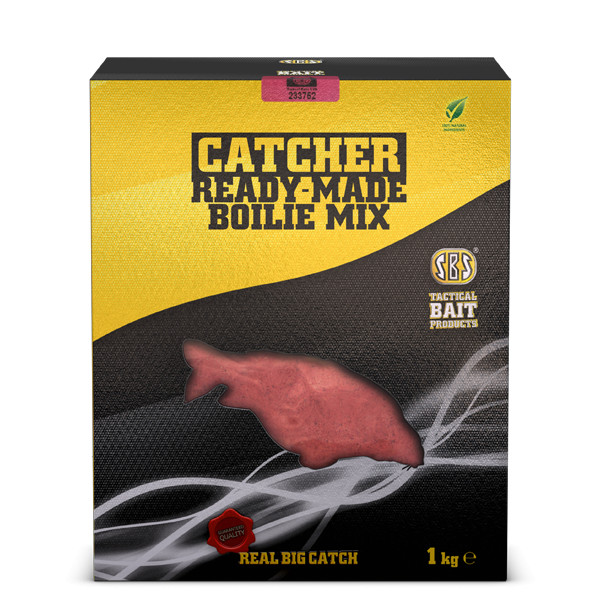 Sbs Catcher Ready-Made Boilie Mix Strawberry 1 Kg