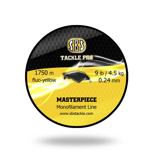 Sbs Masterpiece Monofilament Line Fluo Yellow 1240 0,30 Monofil főzsinór