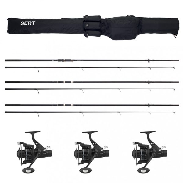 Sert 3x Carp Training 10-2 Bot és 3x Carp Training HRS 401 FD Orsó Szett