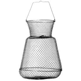   SERT - ROUND SHAPE WIRE BASKET 30CM BLACK - Haltartó - Hagyományos haltartó - Drótszák
