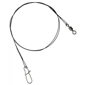   SERT - 7 STRAND TRACE + SWIVEL AND SNAP LINK - 50CM - 7KG - Harapásálló előke