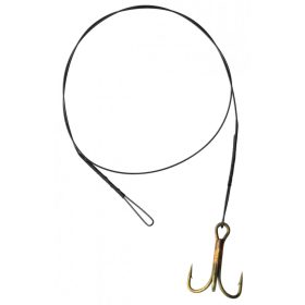   SERT - 7 STRAND TRACE WITH TREBLE HOOK - 60CM - 9KG - Harapásálló előke