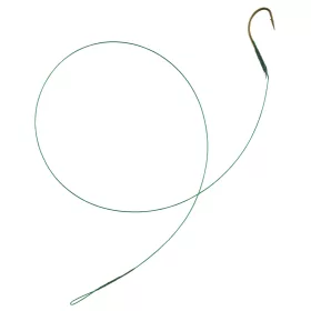   SRT Steel Rig 7 Szálas 40cm, 5kg Acél Drótelőke 3 Egyágú Horoggal 3db
