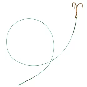   SRT Steel Rig 7 Szálas 40cm, 12kg Acél Drótelőke 2 Hármashoroggal 3db