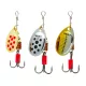 SRT Spoony Special Trout Pergető Körforgó Készlet - FW26 Válogatás Pisztráng - Domolykó Pergetéshez 3db