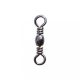 SERT - BARREL SWIVELS - BLACK  N°6 X10 - Forgó kapocs