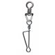 SERT - ITALIAN SWIVEL & SNAP LINK - NICKEL N°0 X8 - Forgó kapocs