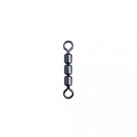   SERT - TRIPLE ROLLING SWIVELS - BLACK N°12 X4 - Forgó kapocs