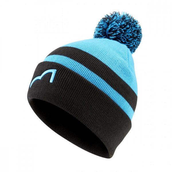 Spotted Fin Cyan Bobble Hat Kötött Sapka