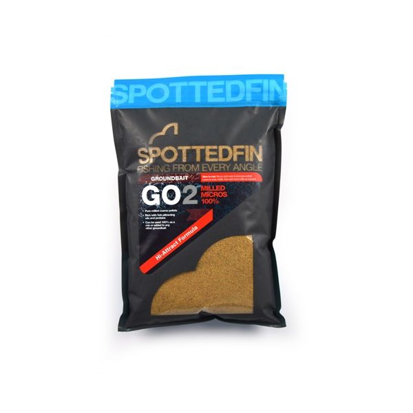 Spotted Fin GO2 Milled Micros 100% - Darált Micro Pellet 1kg