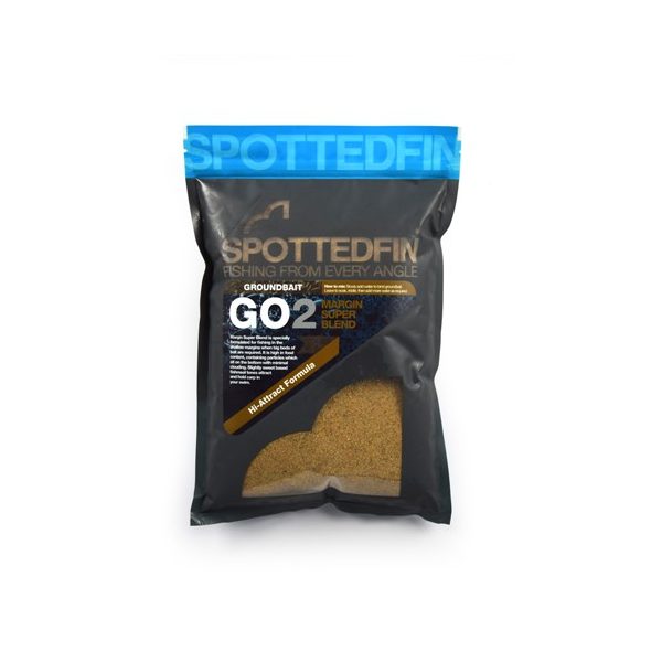 Spotted Fin GO2 Margin Super Blend, Hallisztes, Feeder horgászat, 3kg - Csalizás, etetés|Etetőanyagok