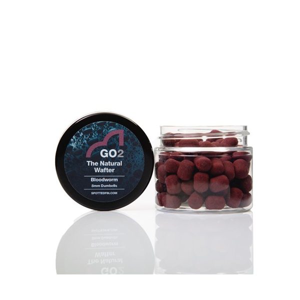 Spotted Fin GO2 Natural Wafter 10mm - Bloodworm 30g
