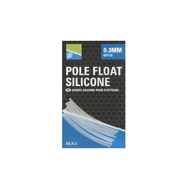 Preston Pole Float Silicone 0,3mm Szilikon Cső 15db