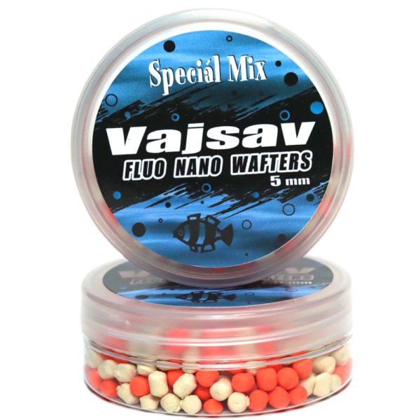 Speciál Mix 5mm Vajsav Fluo Nano Wafters 20gr