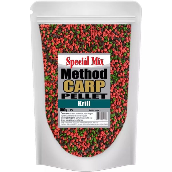 Speciál Mix 2,5mm Krill Method Carp Pellet 500gr