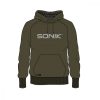 Sonik HOODY GREEN-2XL Kapucnis pulóver