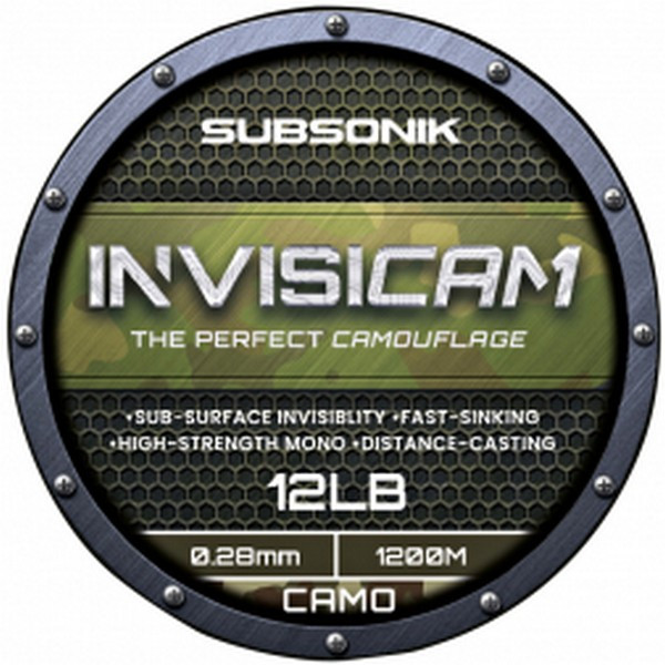 Sonik Subsonik Invisicam 1200m 0,28 Monofil főzsinór