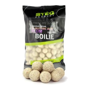 Stég Long Life Boilie 20mm Vajsav-Szilva Etetőbojli 800gr