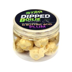 Stég Dipped Boilie 20mm Vajsav-Szilva Csalizó Bojli 100gr