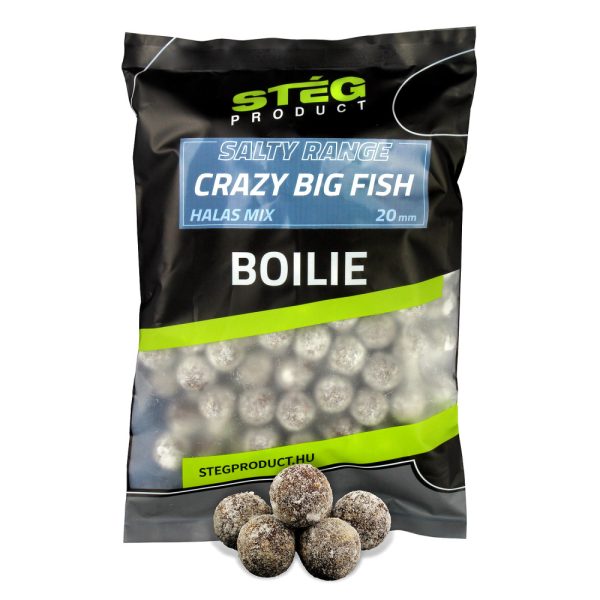 Stég Salty Bojli Range - Crazy Big Fish Halas Mix 20mm 800g