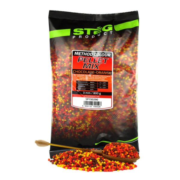 Stég Csokoládé-Narancs 3mm Pellet Mix 800gr