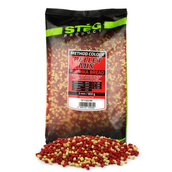 Stég Paprika-Bread 3mm Pellet Mix 800gr