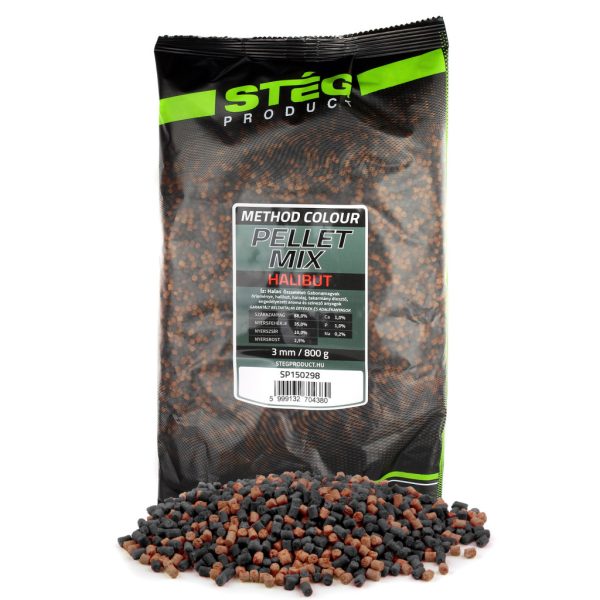 Stég Pellet Mix 3mm Halibut Pellet 800gr