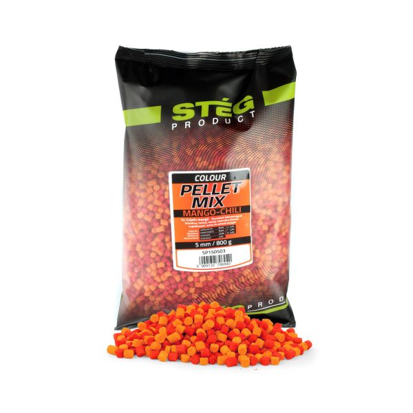Stég Pellet Mix 5mm Mango-Chili Pellet 800gr