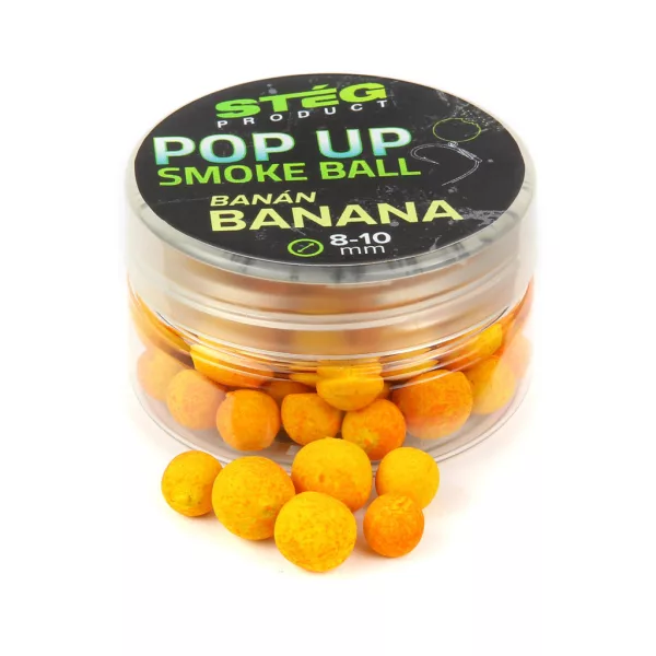 Stég Pop Up Smoke Ball Banán 8-10mm Pop Up 10gr
