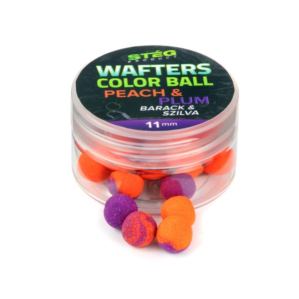 Stég Wafters Color Ball Barack-Szilva 11mm Wafters 15gr