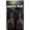 Korda Square Pear Inline Blister Bojlis ólom 98gr - 2db - Csúszó - Körte ólom | Bojlis horgászat