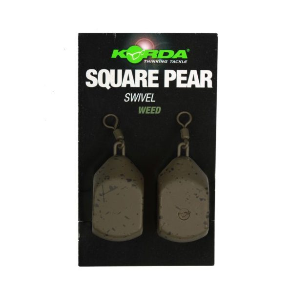 Korda Square Pear Swivel Blister Bojlis ólom 84gr - 2db - Végólom - Körte ólom | Bojlis horgászat