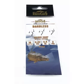   EuroCarp Előkötött Monofil Feeder Előke Csalitüskével - Unique Carp 10