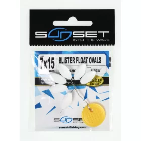 Sunset - BLISTER FLOAT OVAL WHITE 7x15mm - Ütköző