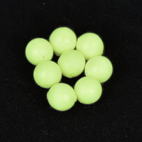 Sunset - BEADS FLOATING ROUND LUMINOUS GREEN 6mm X20 - Ütköző