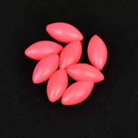   Sunset - BEADS FLOATING OVAL FLUO PINK 5x10mm X20 - Ütköző
